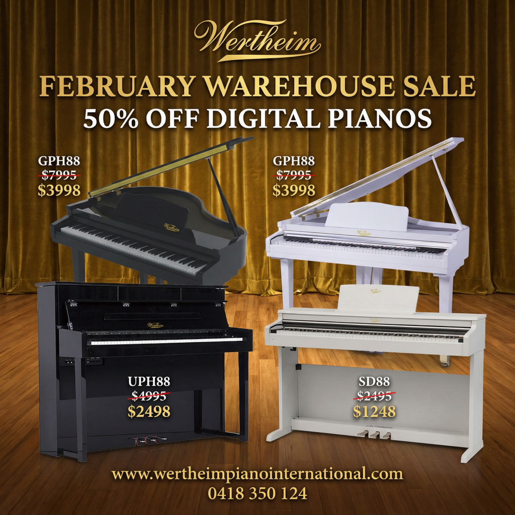 digital pianos sale Feb 2026 flyer